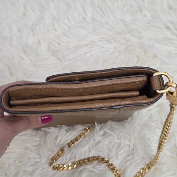 Tory Burch Crossbody Purse (Pebbled Leather) - Picture 13 of 16